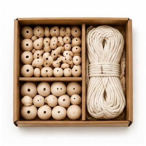 Clay, Bead & Cord Craft Box