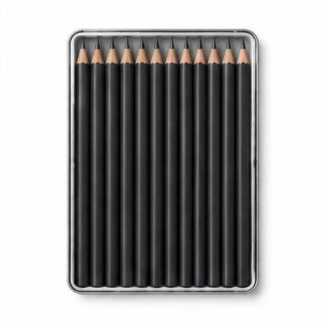 Graphite Pencil Set, 12 Grades (8B–2H)