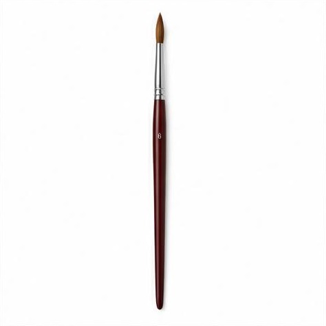 Synthetic Round Brush, Size 6