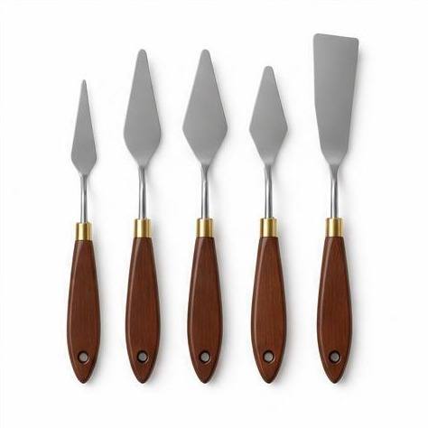 Stainless Palette Knife Set, 5 pcs