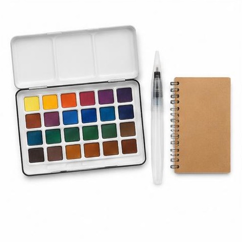 Travel Watercolour Journal Kit