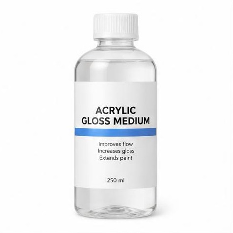 Acrylic Gloss Medium, 250ml