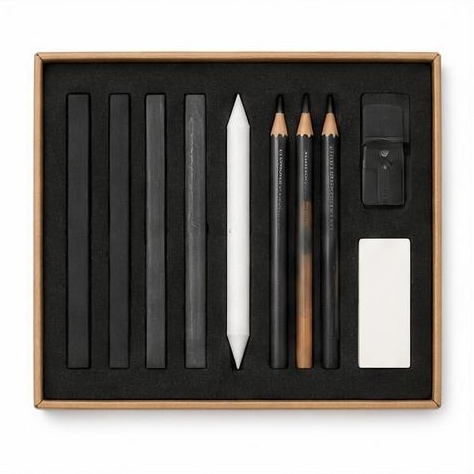 Charcoal Drawing Gift Kit