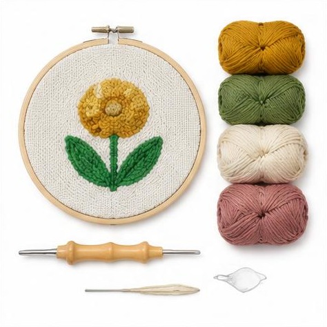 Punch Needle Social Craft Kit